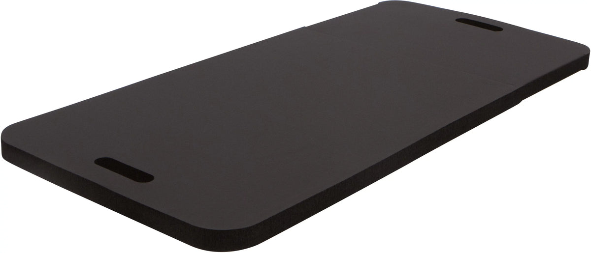 Comfort for All Hard Surfaces: Rocks, Cement, Asphalt, Tile, Metal, etc..  Repels moisture, Oil & Grease protected. Automotive Creeper Pad 18"x40"x1" Premium Comfort for Getting Under Equipment