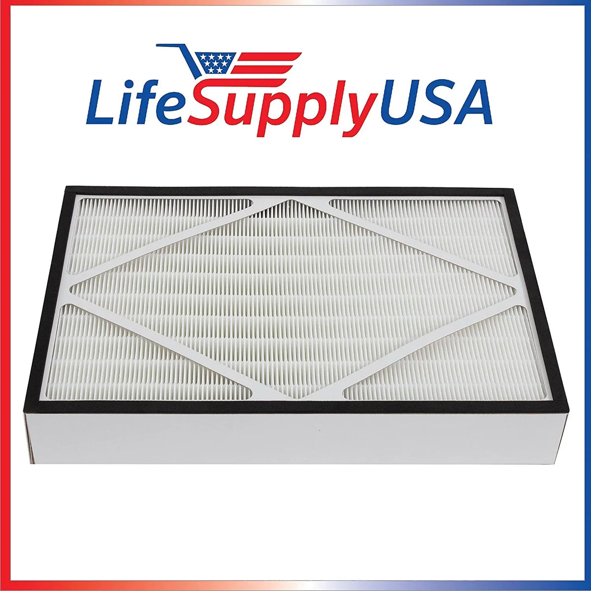 LifeSupplyUSA True HEPA Filter appropriate with Hamilton Beach 04913, 04162, 04163