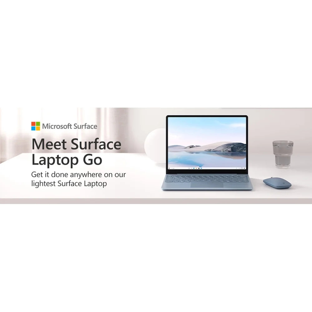 Surface Laptop Go - 12.4" Touchscreen  Core i5 8GB Memory 256GB SSD, Ice Blue - (Open Box)