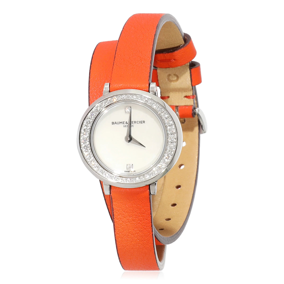 Baume & Mercier Promesse MOA10290 Women's Watch in  Stainless Steel Pre-Owned