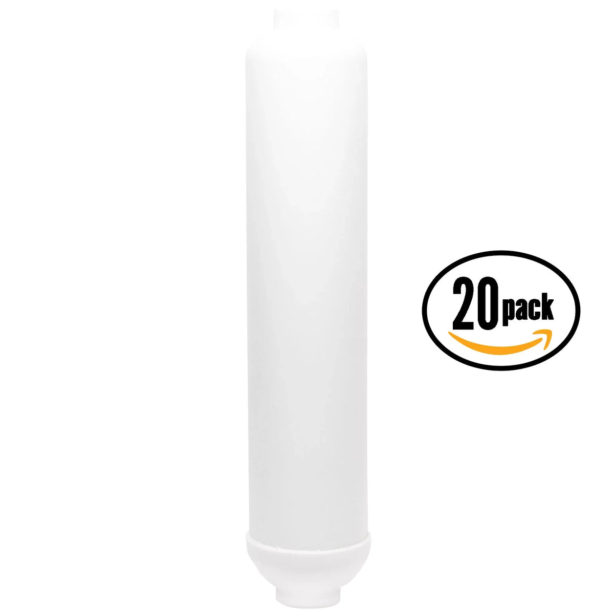20-Pack Replacement MaxWater 101087 Inline Filter Cartridge - Universal 10-inch Cartridge for MaxWater 9 stage reverse osmosis System - Denali Pure Brand