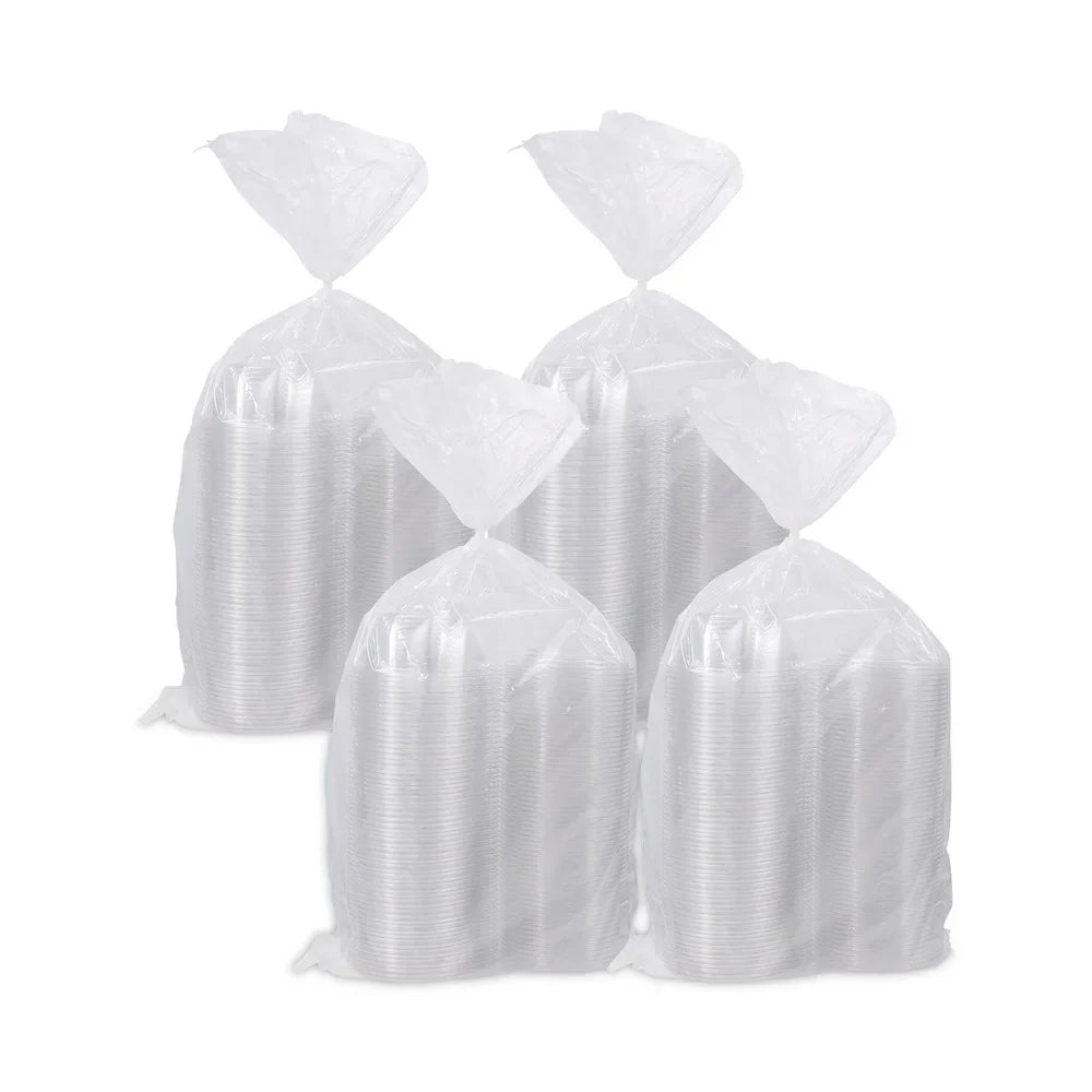 Dart Tamper-immune, Tamper-Evident Bowls with Dome Lid, 12 oz, 5.5" Diameter x 2.6"h, Clear, Plastic, 240/Carton
