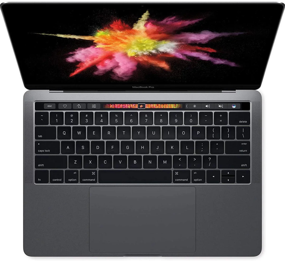 13.3" MacBook Pro with Touch Bar  Core i5 2.9GHz 8GB RAM 512GB SSD (Late 2016) - MNQF2LL/A - Space Gray - Grade B Used