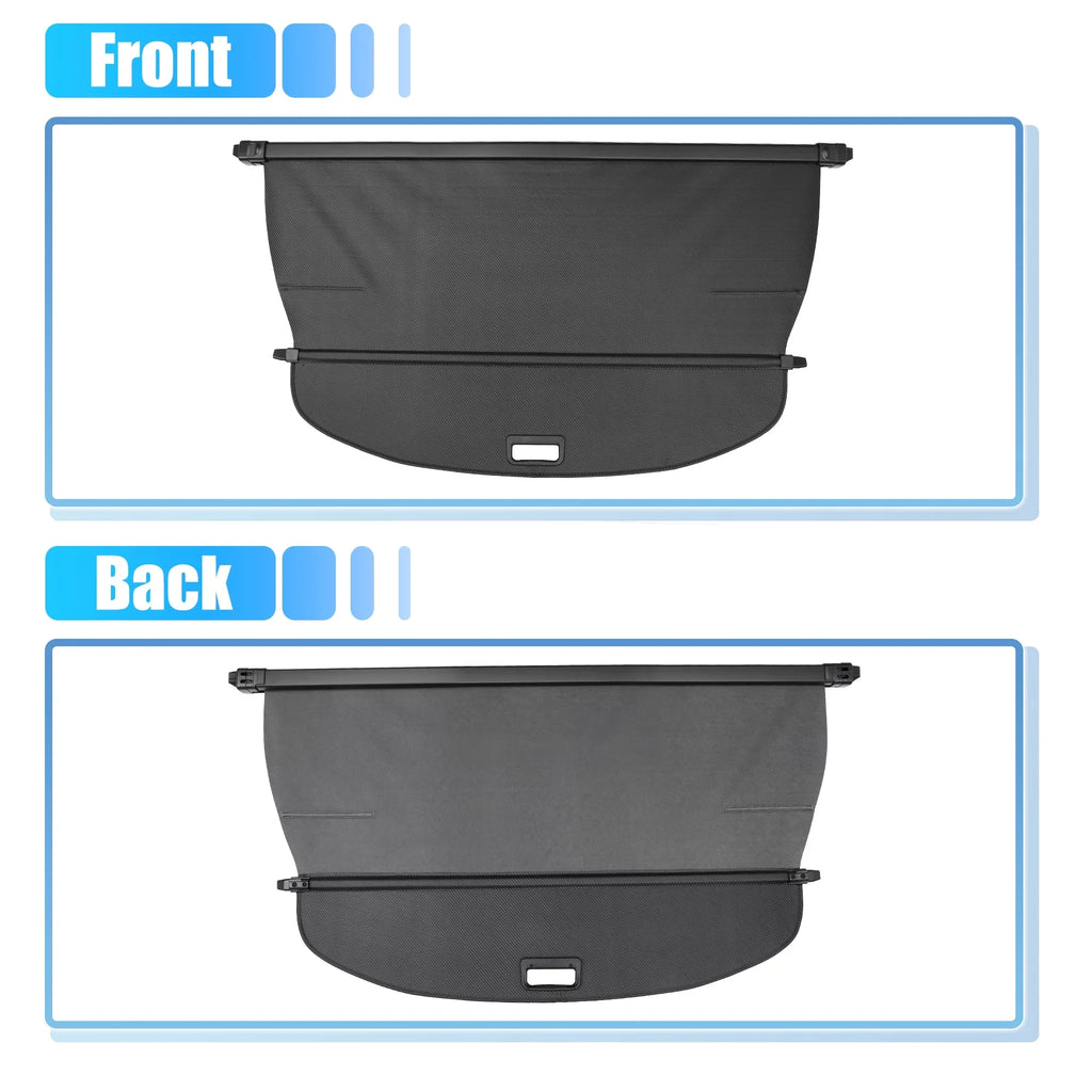 Unique Bargains Retractable Cargo protector Rear Trunk shield Shield Shade Fit for Nissan Rogue 2021-2024 Not for Rogue Sport