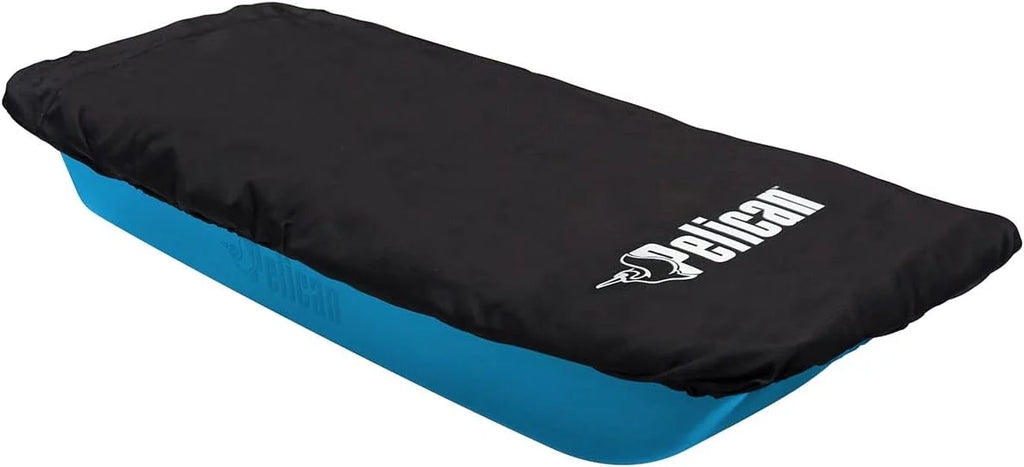 YANPO - Trek 52 Utility Sled - Cyan - Ram-X Runners, Pull Rope and Travel protector - 4 Season Sled - Any Outdoors Activities - Carry Up to 226 lb - Heavy Duty RAM-X Construction - LDT52PA30-0