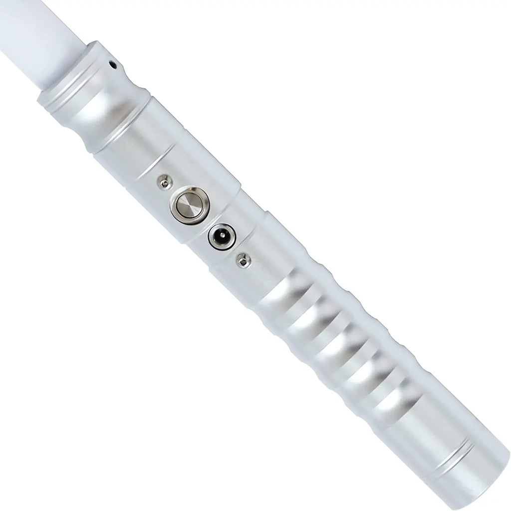 KBASE 7 Colors Change RGB  Lightsaber Toy with Metal Hilt Sound Fonts Gift for Kids