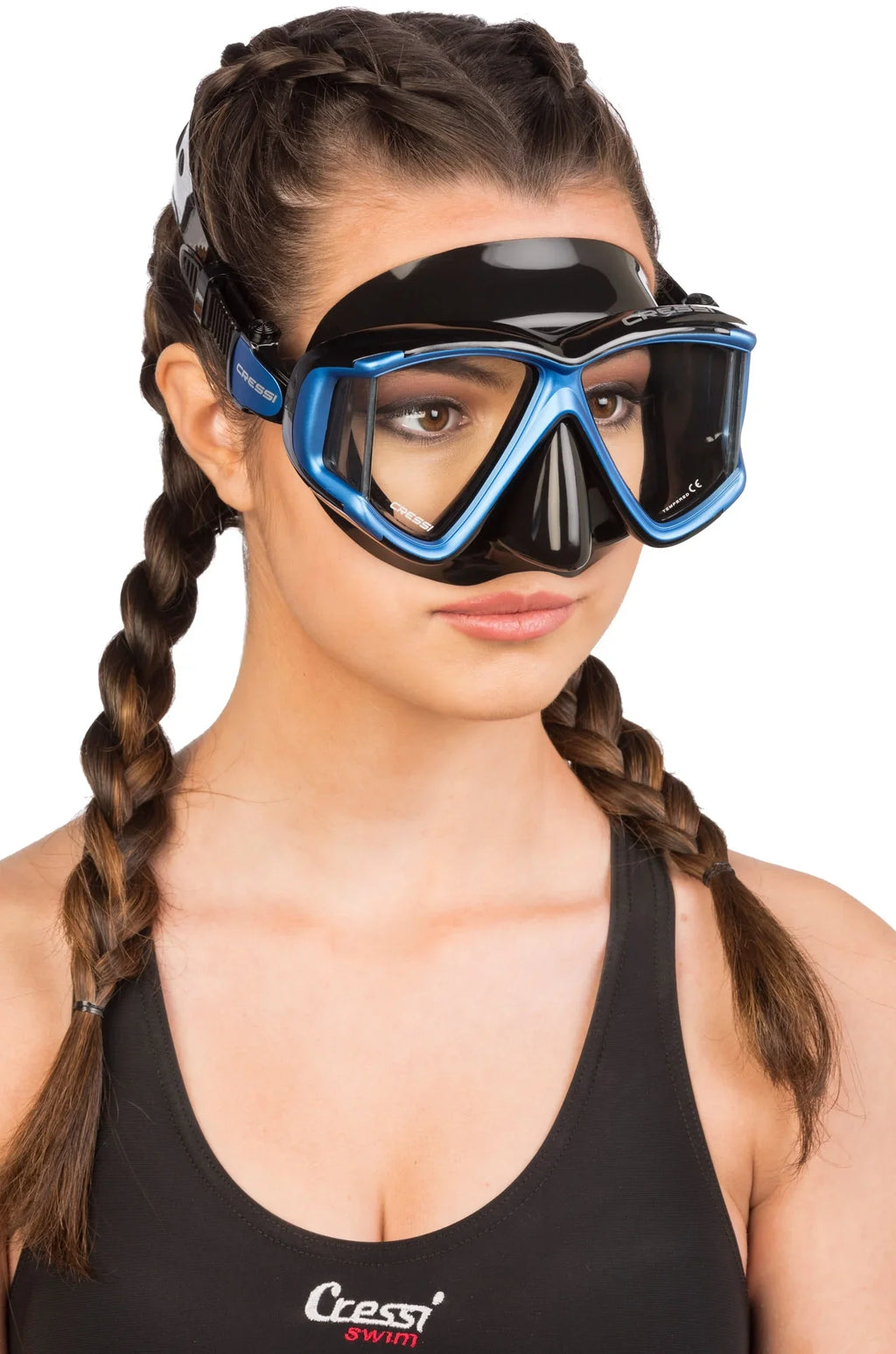 Cressi Liberty Quattro SPE (clear-blue/silver) (Clear/Sapphire/Silver, Liberty Quattro)