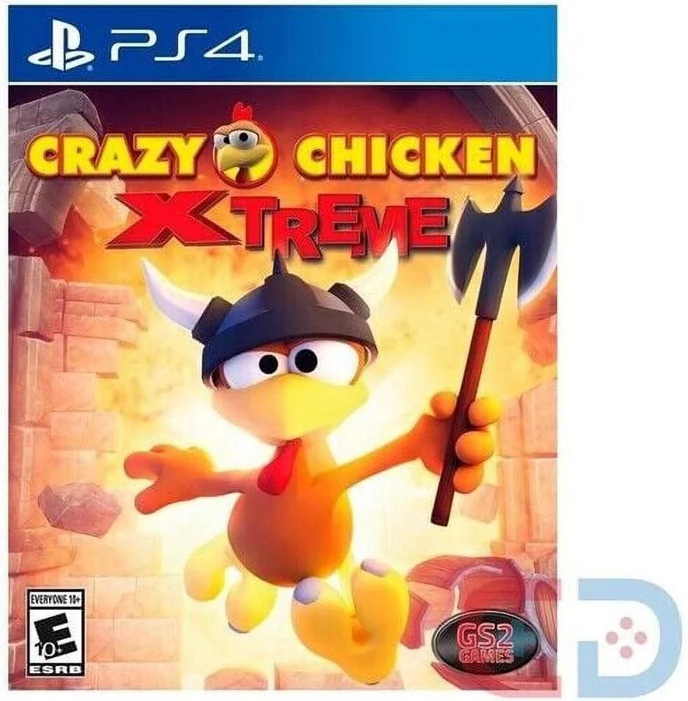 Crazy Chicken Extreme for PS4 [New Video Game] PS 4