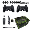 4K HD M8 TV Game Stick Video Game Console With 20000 Classic Games For PS1/FC/GBA/MAME/MD 12 Emulators 2.4G Wireless Controller