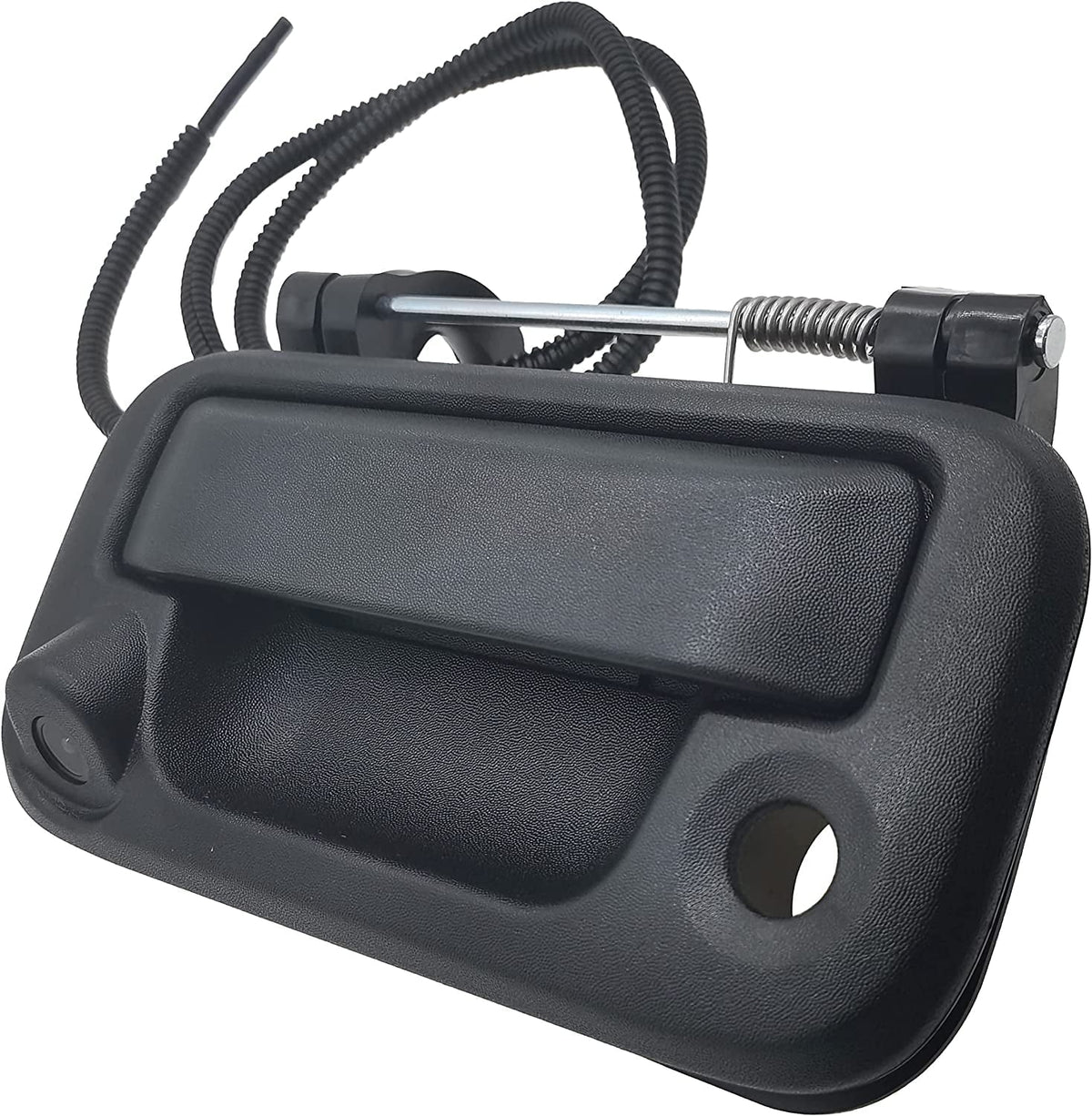Tailgate Handle with Camera, OE: #8L3Z-9943400-AC, appropriate with  F150, F250, F350, F450, F550 (Black)