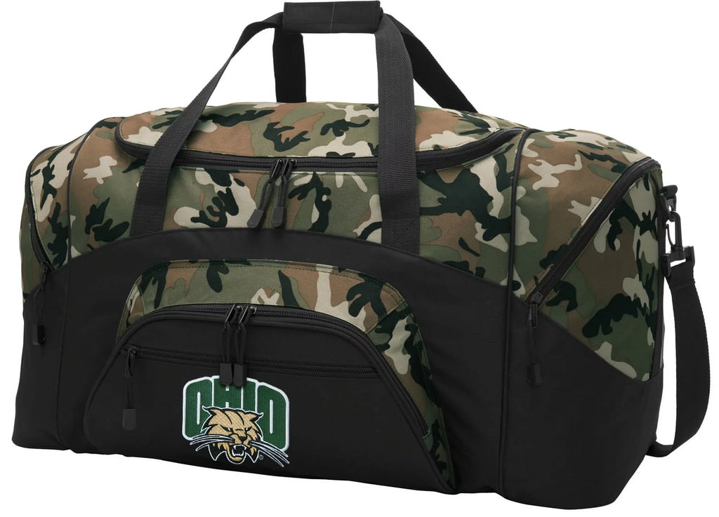 Ohio University CAMO Duffel Bag Ohio University Bobcats GYM BAG
