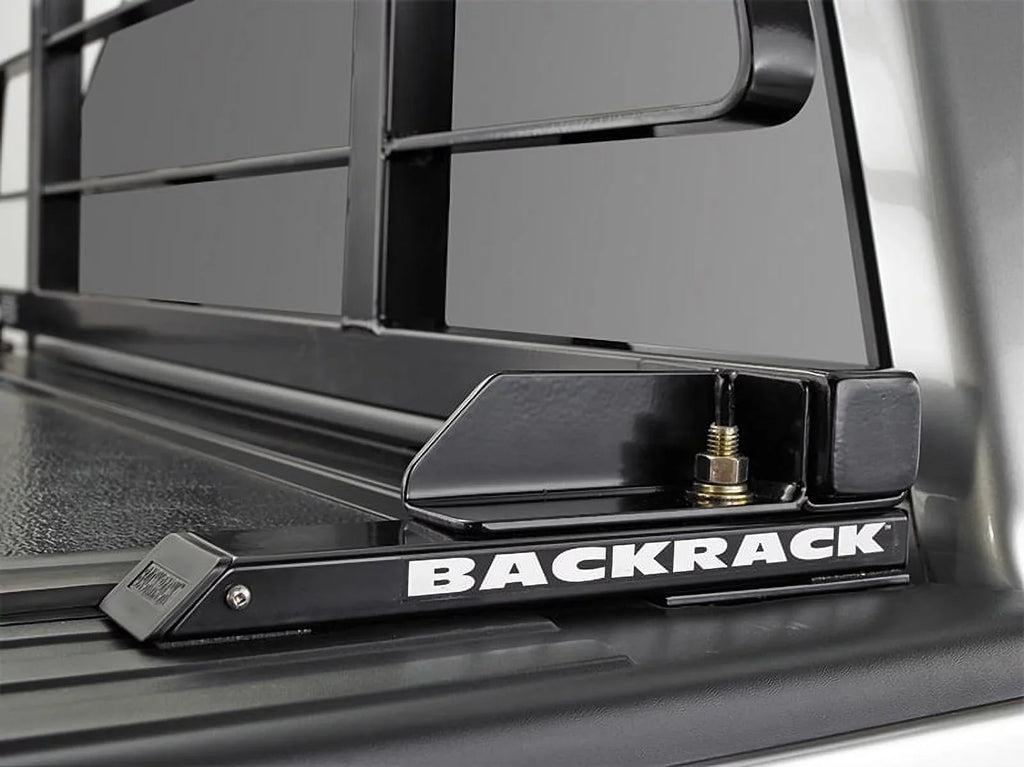 BACKRACK by RealTruck | Hardware Kit for use w/ Low-Profile Tonneau, Black, No Drill | 40117 | suitable with 2002-2024 Ram 2500/3500; 2002-2018 Ram 1500