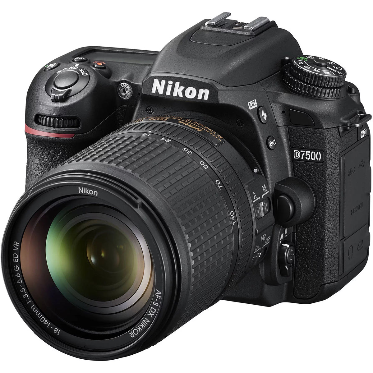 D7500 DSLR Camera with 18-140mm Lens Intl Model