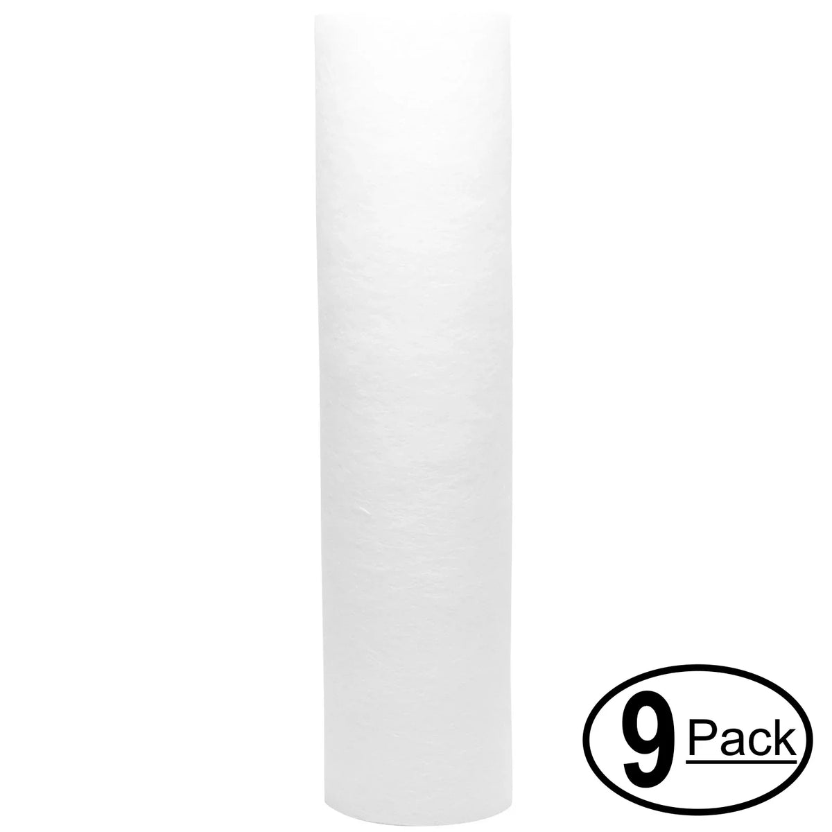 9-Pack Replacement for Anchor aqua Filter AF-5001 Polypropylene Sediment Filter - Universal 10-inch 5-Micron Cartridge for Anchor aqua Filters 4 STAGE RO SYSTEM - Denali Pure Brand