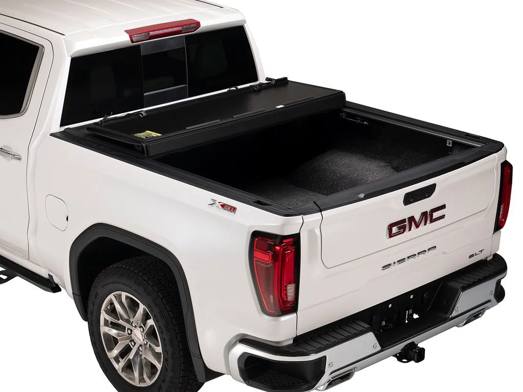 Extang by RealTruck Xceed Hard Folding Truck Bed Tonneau wrap | 85465 | appropriate with 2007 - 2021  Tundra w/o rail system 6' 7" Bed (78.7")
