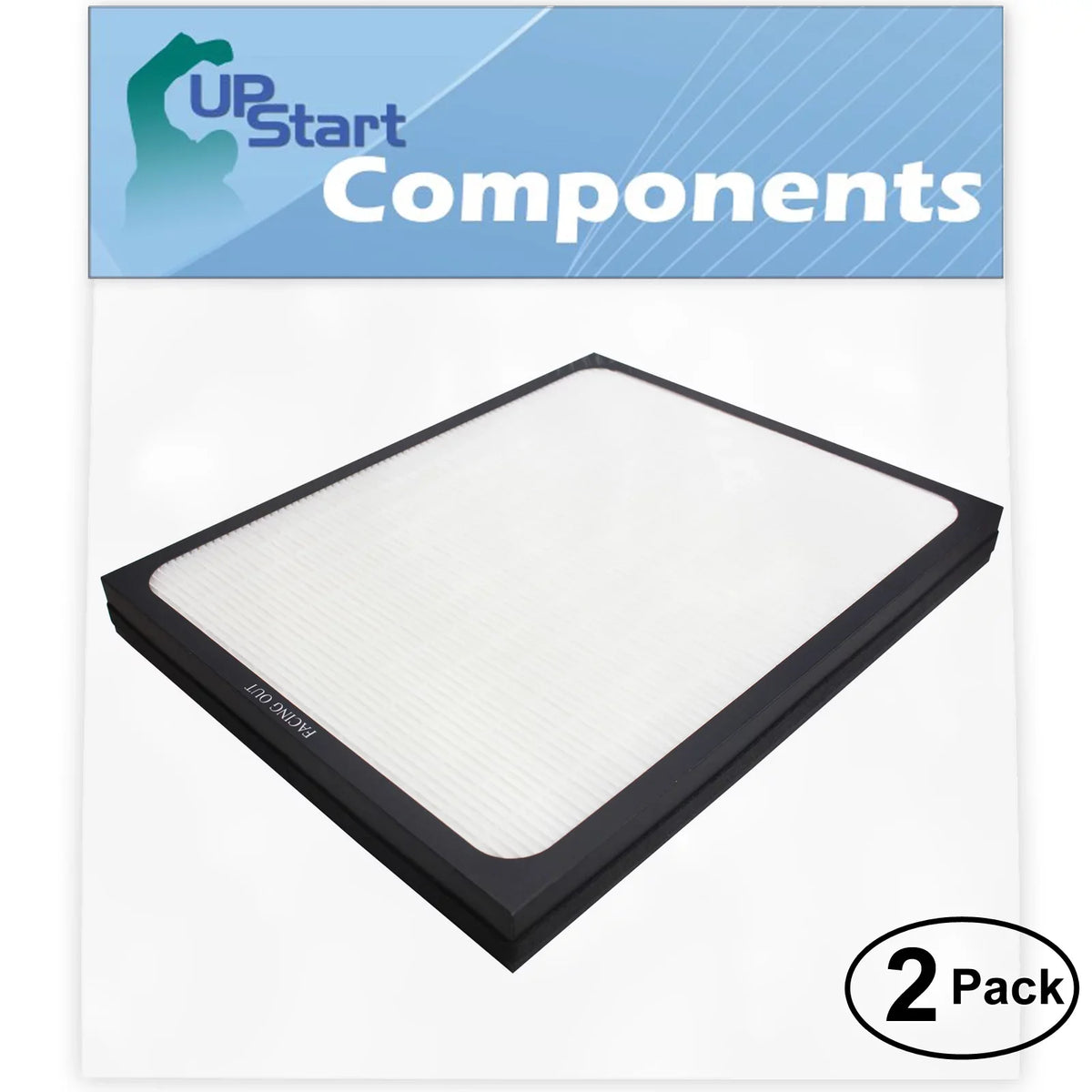 2-Pack Replacement for Blueair 210B Air Purifier Filter - suitable with Blueair 200 & 300 Air Filter