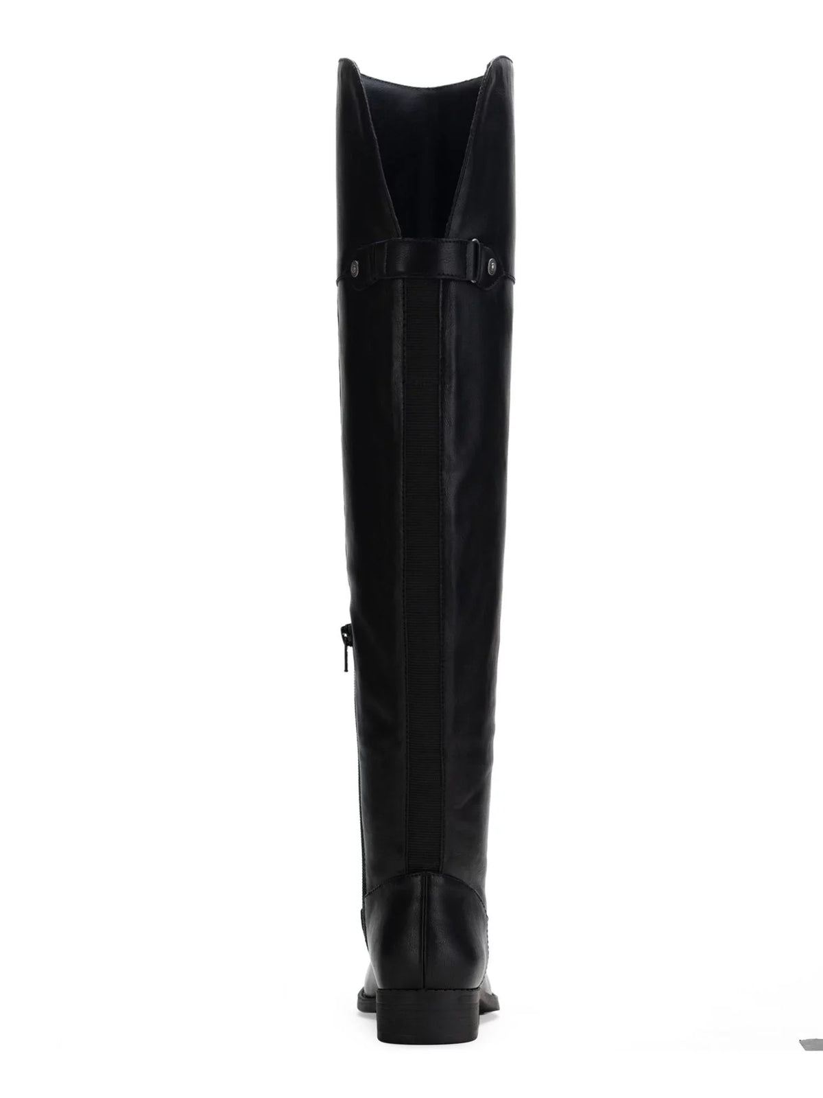 SUN STONE Womens Black Cushioned Gore Stretch Slip impervious Allicce Round Toe Block Heel Zip-Up Dress Boots Shoes 11 M