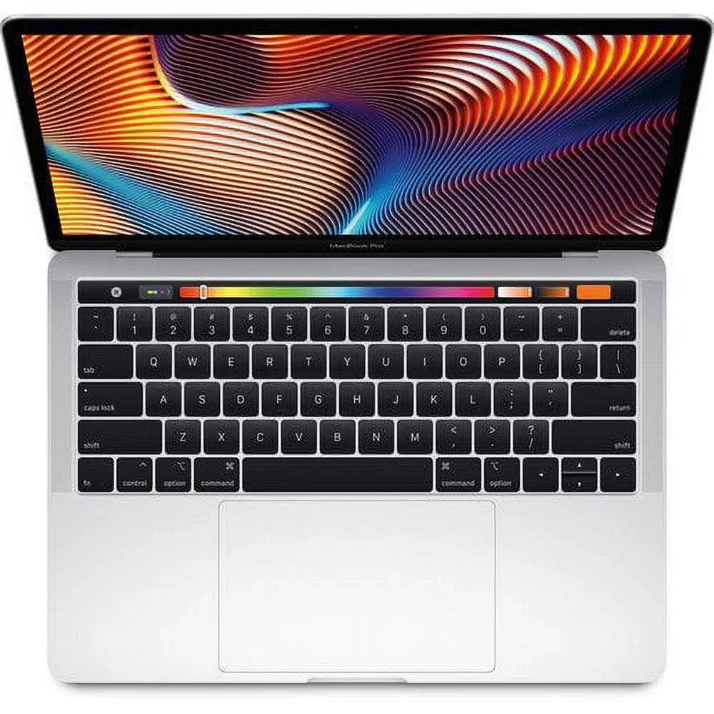 Pre-Owned  MacBook Pro (2018) - Core i5-8259U - 2.3GHz - 13.3-inch Display with Touch Bar - 8GB RAM, 256GB SSD - Silver (MR9U2LL/A) (Refurbished: Good)