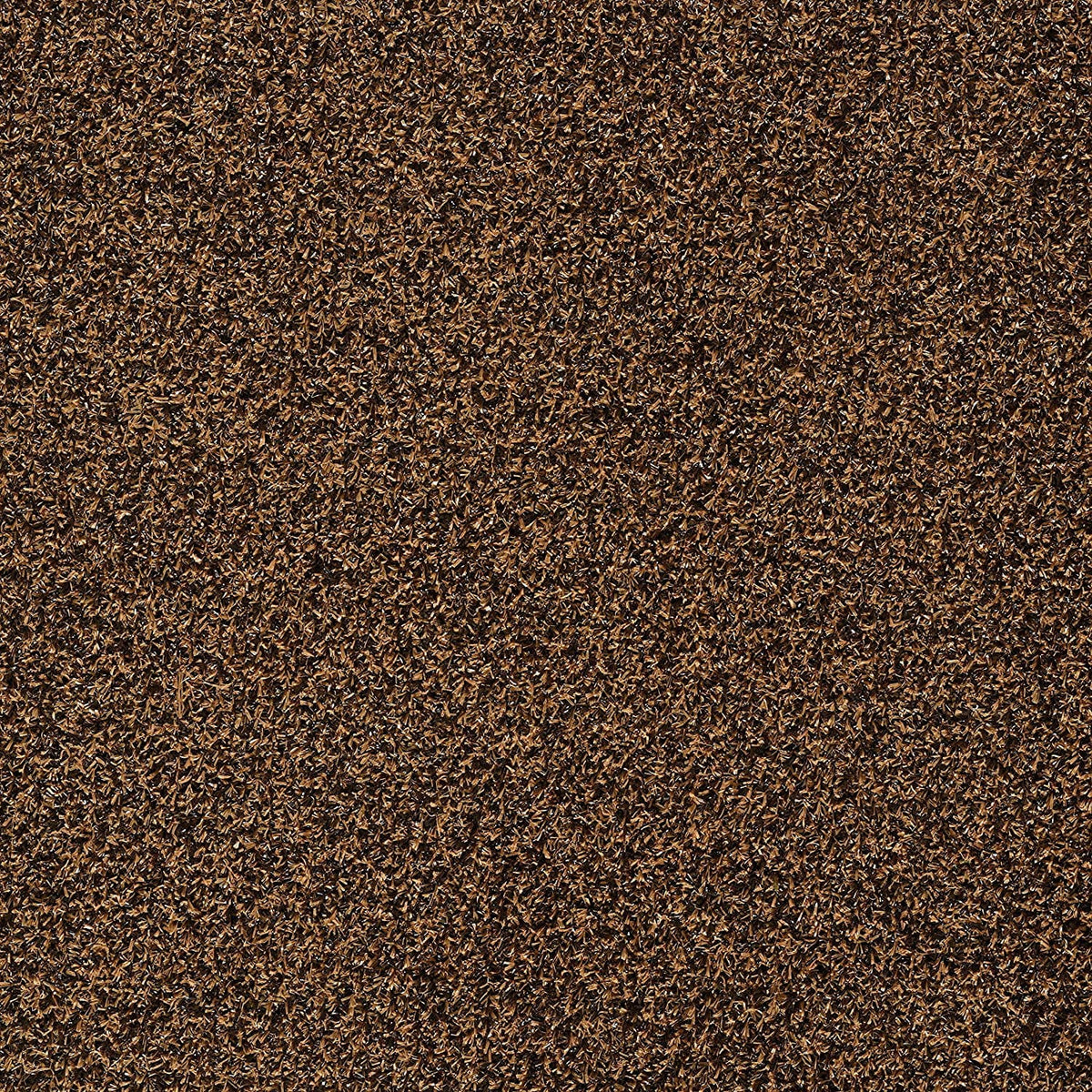 The Look of Grass Without The Maintenance.. 12'x12' Brown Turftime Indoor/Outdoor Artificial Turf Area Rugs, Runners and Doormats