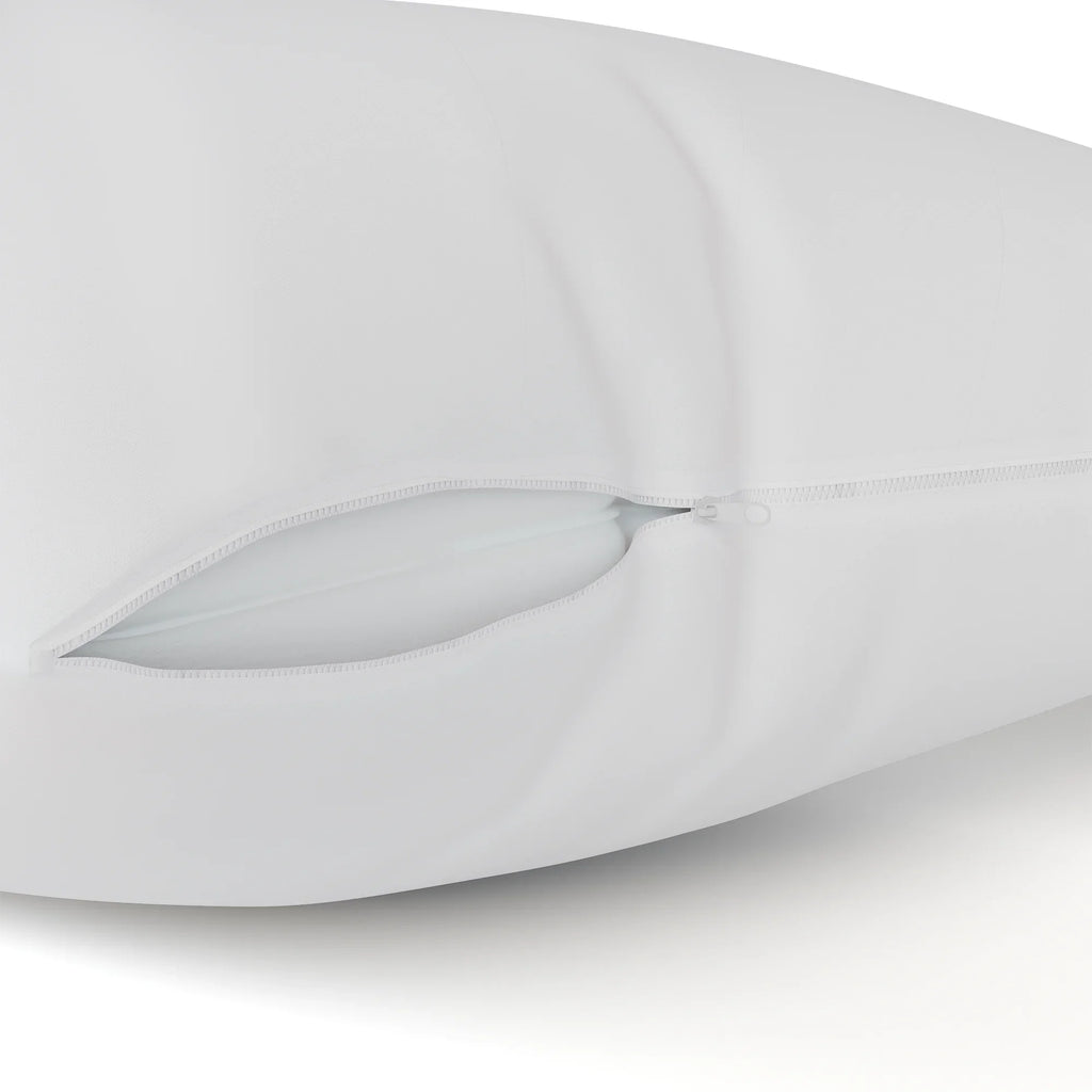 Poly-Cotton Zippered Pillow shield - Standard Size Pillow Protector - Protects from Dirt, Dust, and Debris - 12 Pack