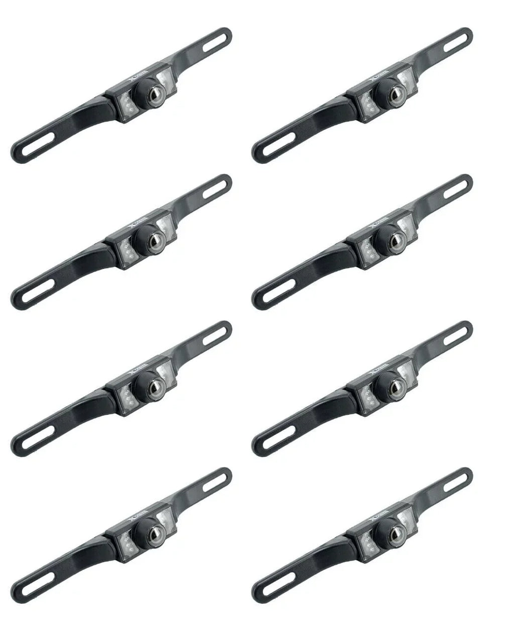 8x HD Wide Angle License Plate Rear View Waterproof Backup Camera Night Vision Bundle