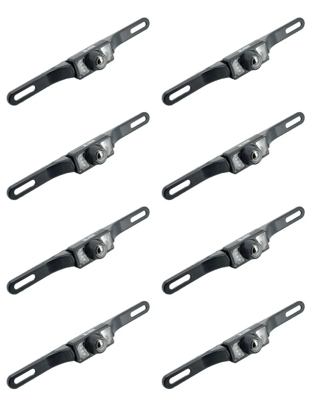 8x HD Wide Angle License Plate Rear View Waterproof Backup Camera Night Vision Bundle
