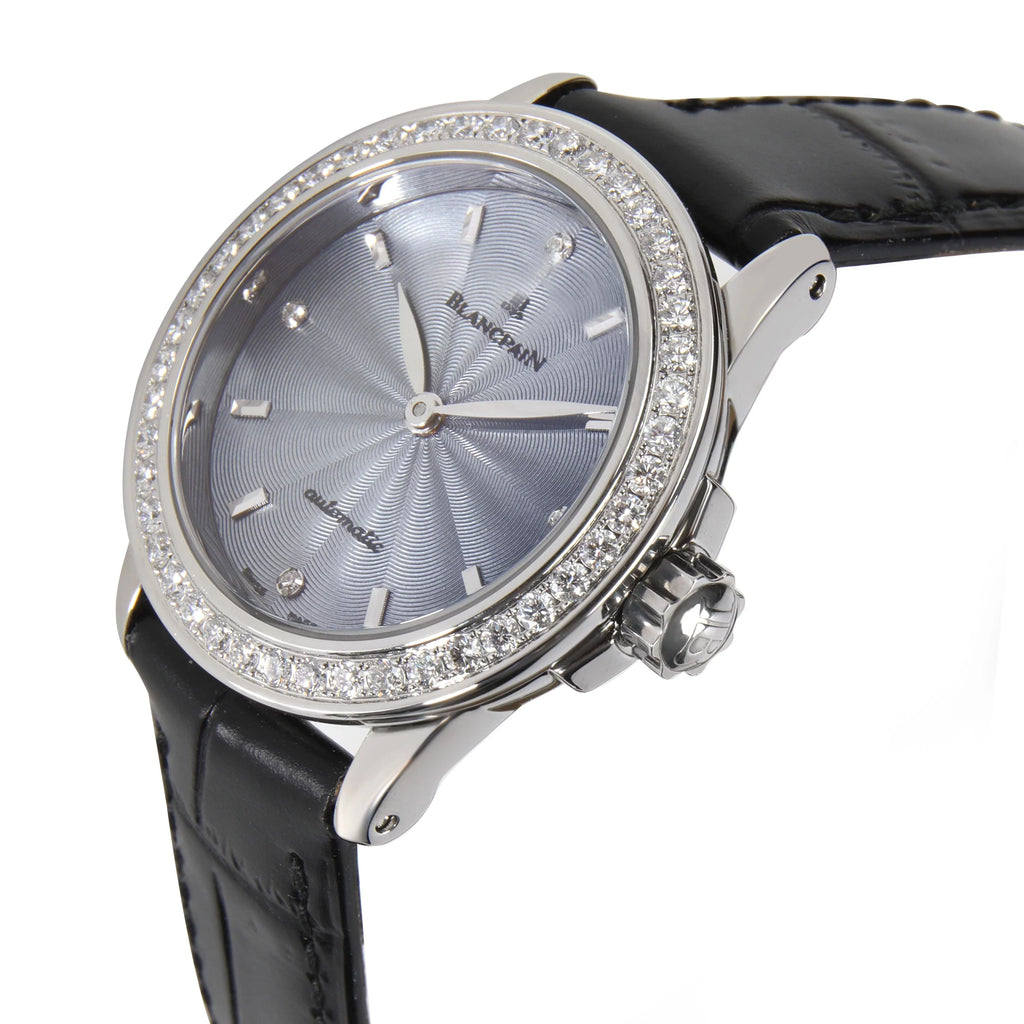 Blancpain Léman 2102 Women's Watch in  Stainless Steel Pre-Owned