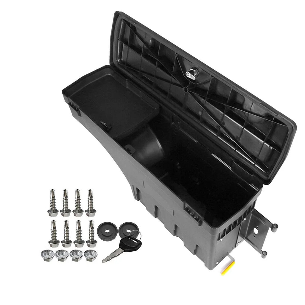 Teledu Rear Passenger Right Side Truck Bed Storage Box Toolbox For 2018-2019  F-150