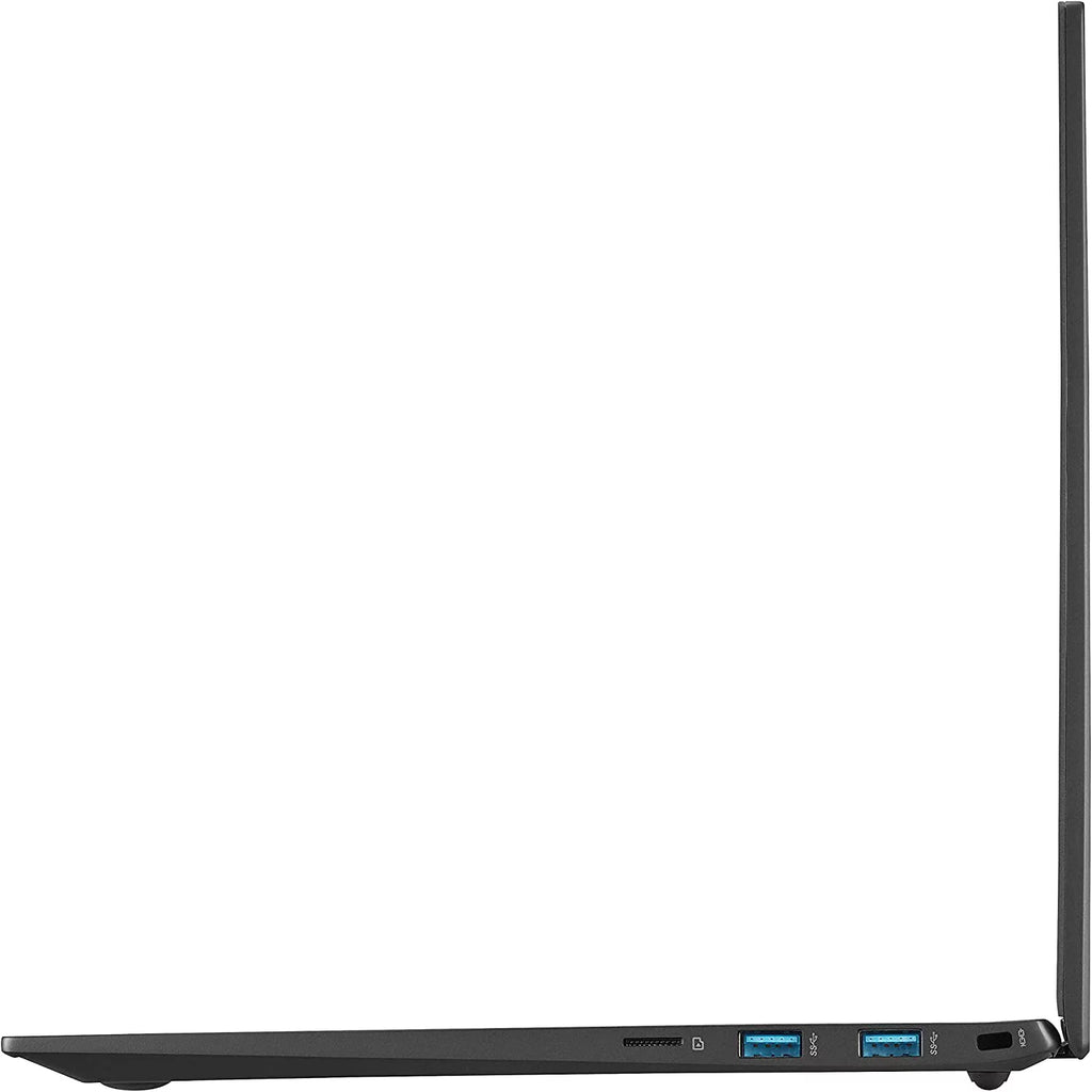 Open Box  gram (2022) 14Z90Q Ultra Lightweight Laptop, 14" 1920 x 1200 IPS Display,  Evo 12th Gen i7-1260P, 16GB LPDDR5 RAM, 512GB SSD, FHD Webcam, Wi-Fi 6E, Thunderbolt 4, Windows11, Black