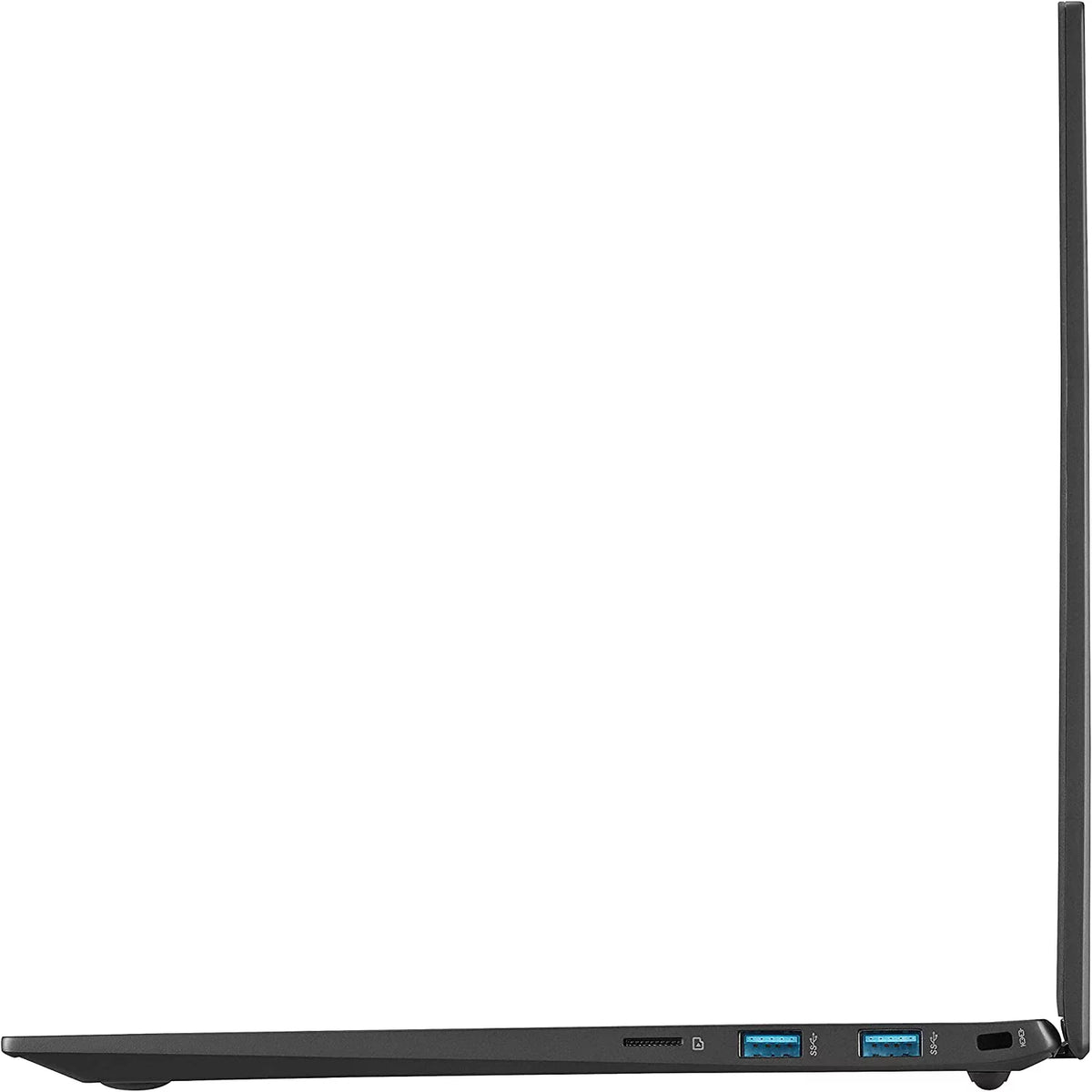 Open Box  gram (2022) 14Z90Q Ultra Lightweight Laptop, 14" 1920 x 1200 IPS Display,  Evo 12th Gen i7-1260P, 16GB LPDDR5 RAM, 512GB SSD, FHD Webcam, Wi-Fi 6E, Thunderbolt 4, Windows11, Black