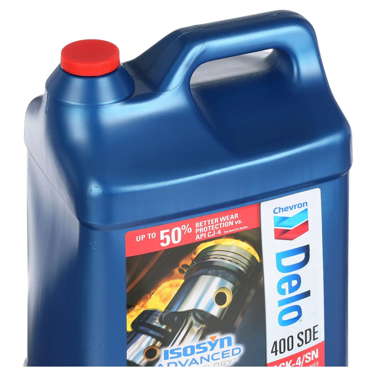 Chevron Delo 400 SDE CK-4 15W-40 Heavy Duty Diesel Motor Oil, 2.5 Gallons