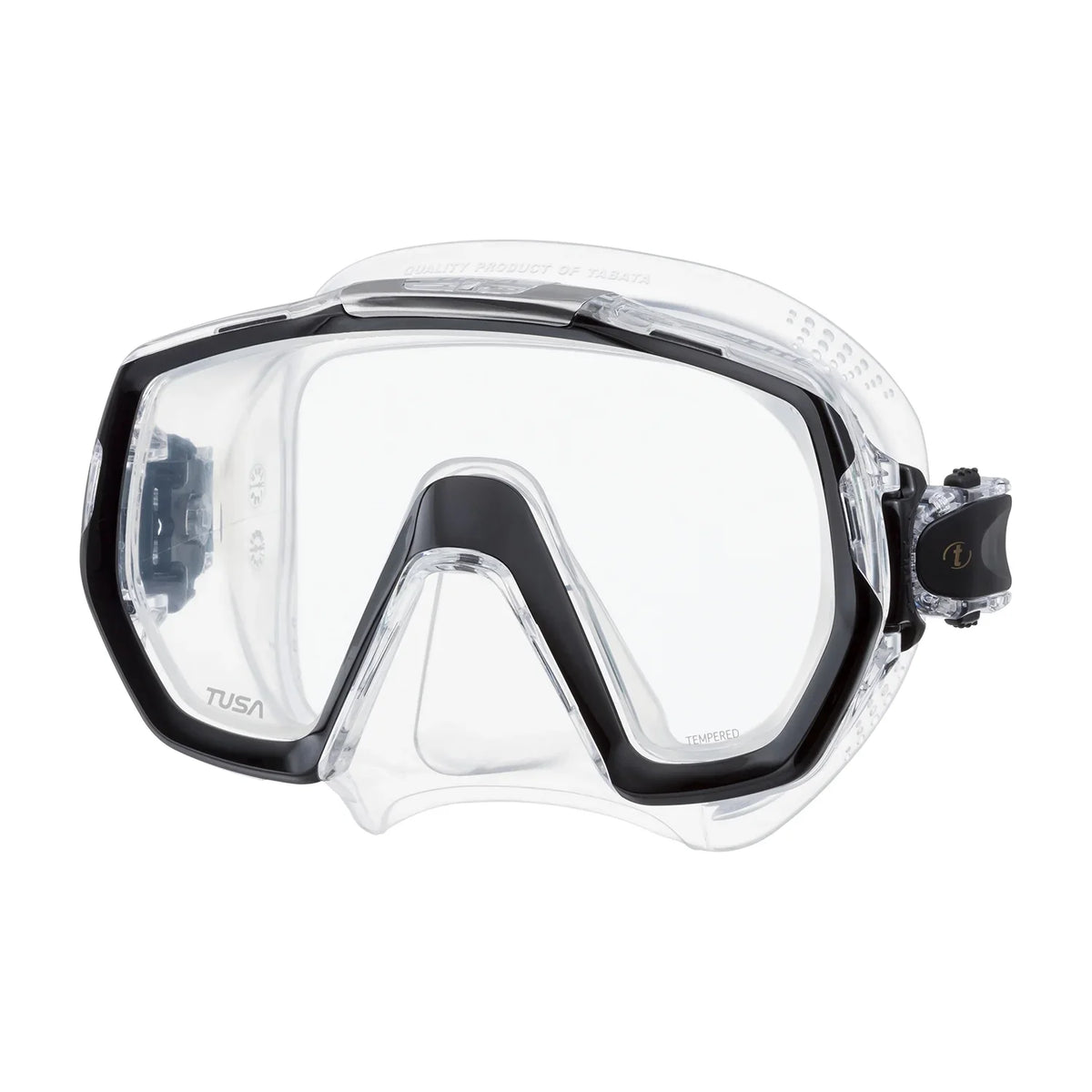 TUSA M 1003 Freedom Elite Scuba Diving Mask Black
