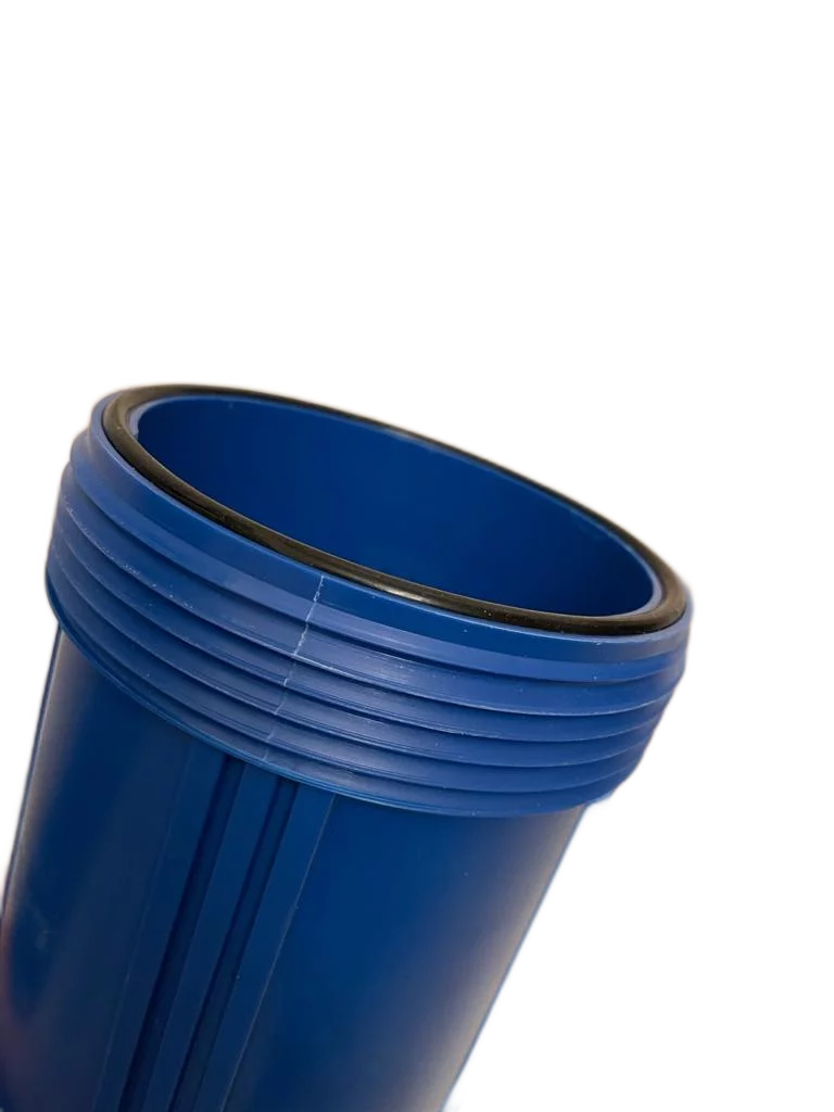 Bluonics 4.5"x20" Whole House liquid Filter Replacement Solid Blue Canister-Cap not included