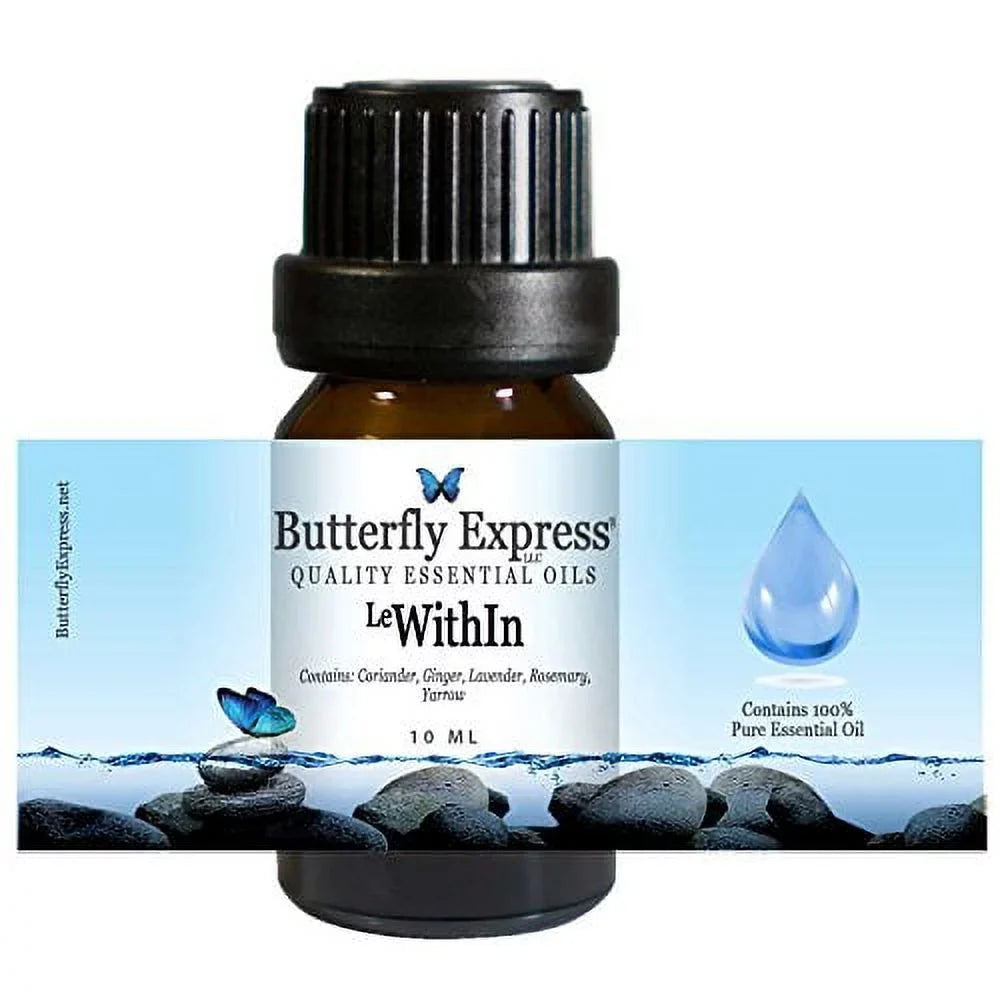 Le WithIn Essential Oil Blend 10ml - 100% Pure - by Butterfly Express