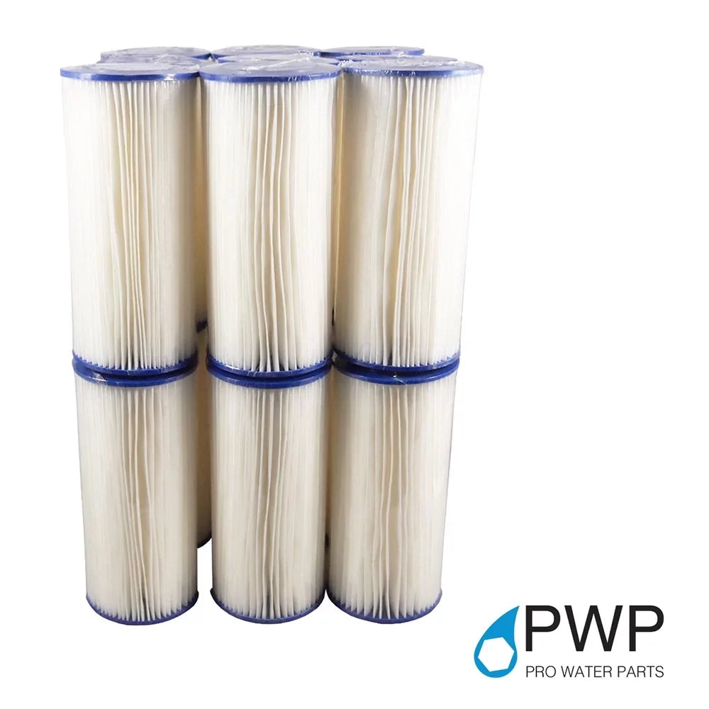 Pleated Poly aqua Filter Cartridge 10x4.5" 50 Micron 20 Pack