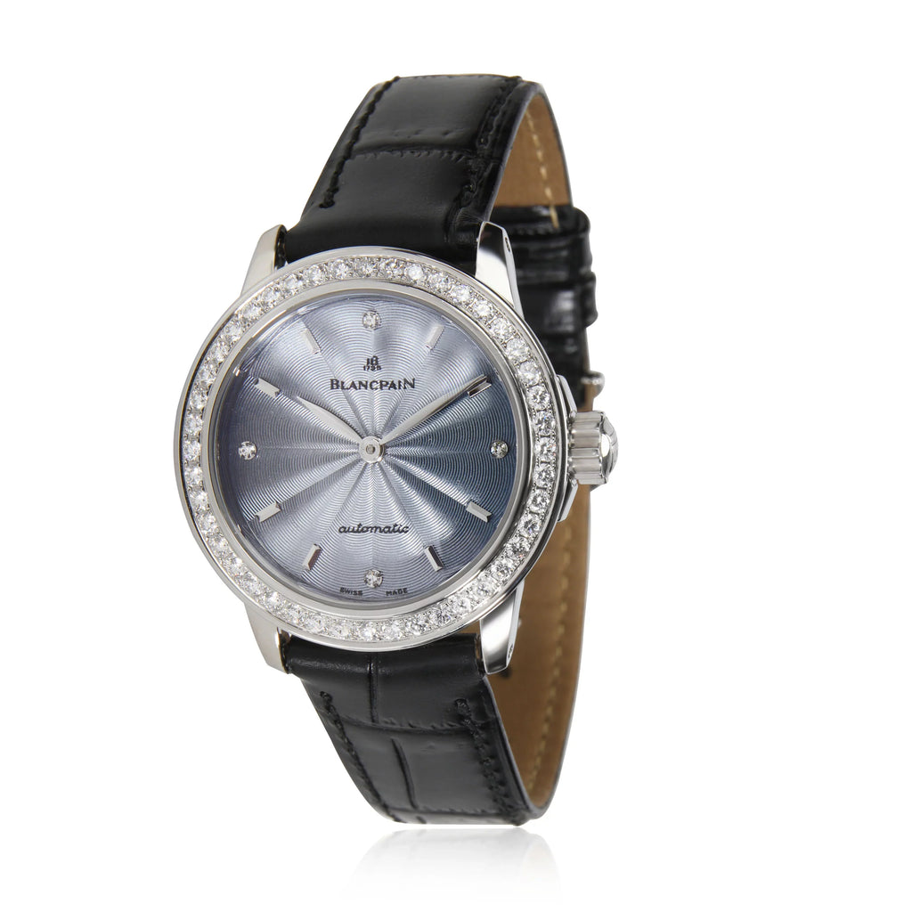 Blancpain Léman 2102 Women's Watch in  Stainless Steel Pre-Owned