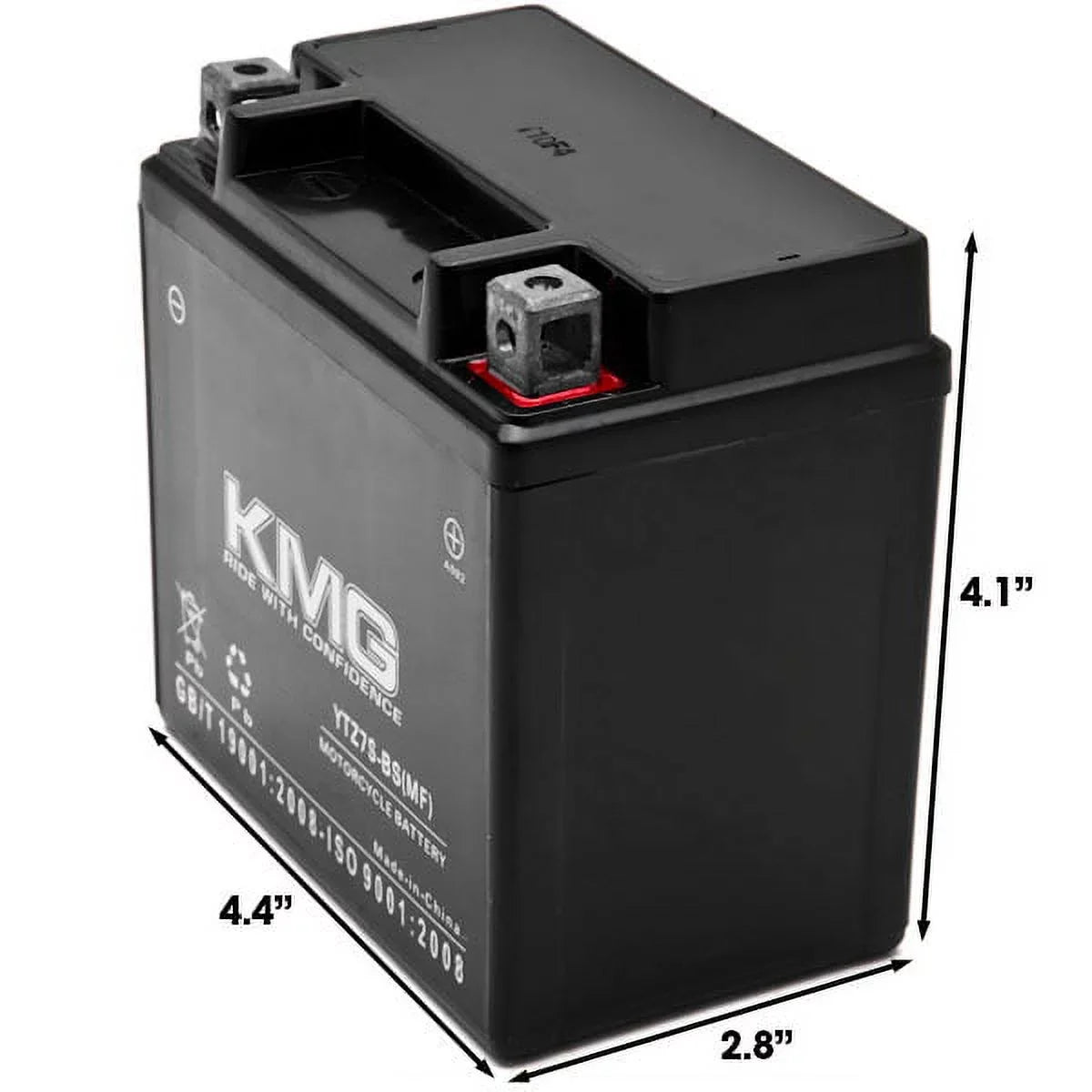 KMG YTZ7S Battery appropriate with Gas Gas 450 FSR450 0-2008 Sealed Maintenance Free 12V Battery High Performance SMF OEM Replacement Powersport Motorcycle ATV Scooter Snowmobile Watercraft