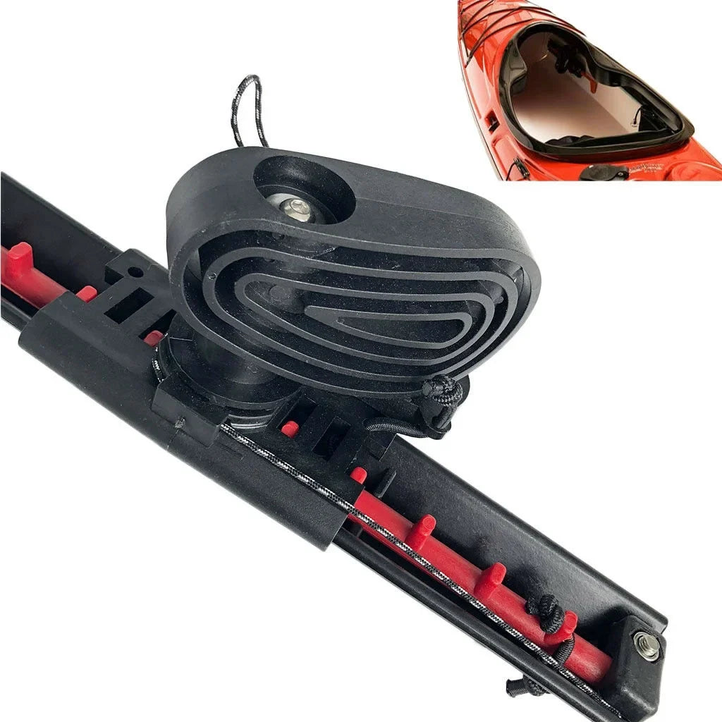 Adjustable Kayak Foot Braces Pedals & Tail Rudder Direction Steering, Kayak Rudder Kit for Kayaking, Canoe, Fishing ship