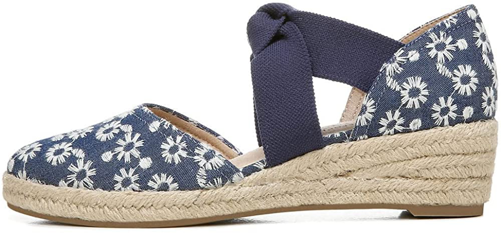 LifeStride Kascade Women's Sandals & Flip Flops Blue/White Size 8.5 W