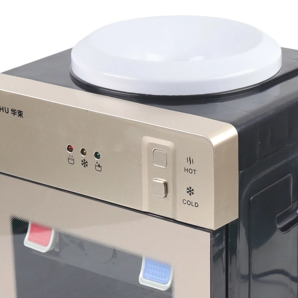 Oukaning Electric liquid Dispenser Hot & Cold Freestanding Top Loading Detachable Sink