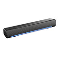 Andoer V-196 USB Wired Computer Speaker Bar Stereo Subwoofer Powerful  Player Bass Surround Sound Box 3.5mm Audio Input for PC Laptop Smartphone Tablet MP3 MP4