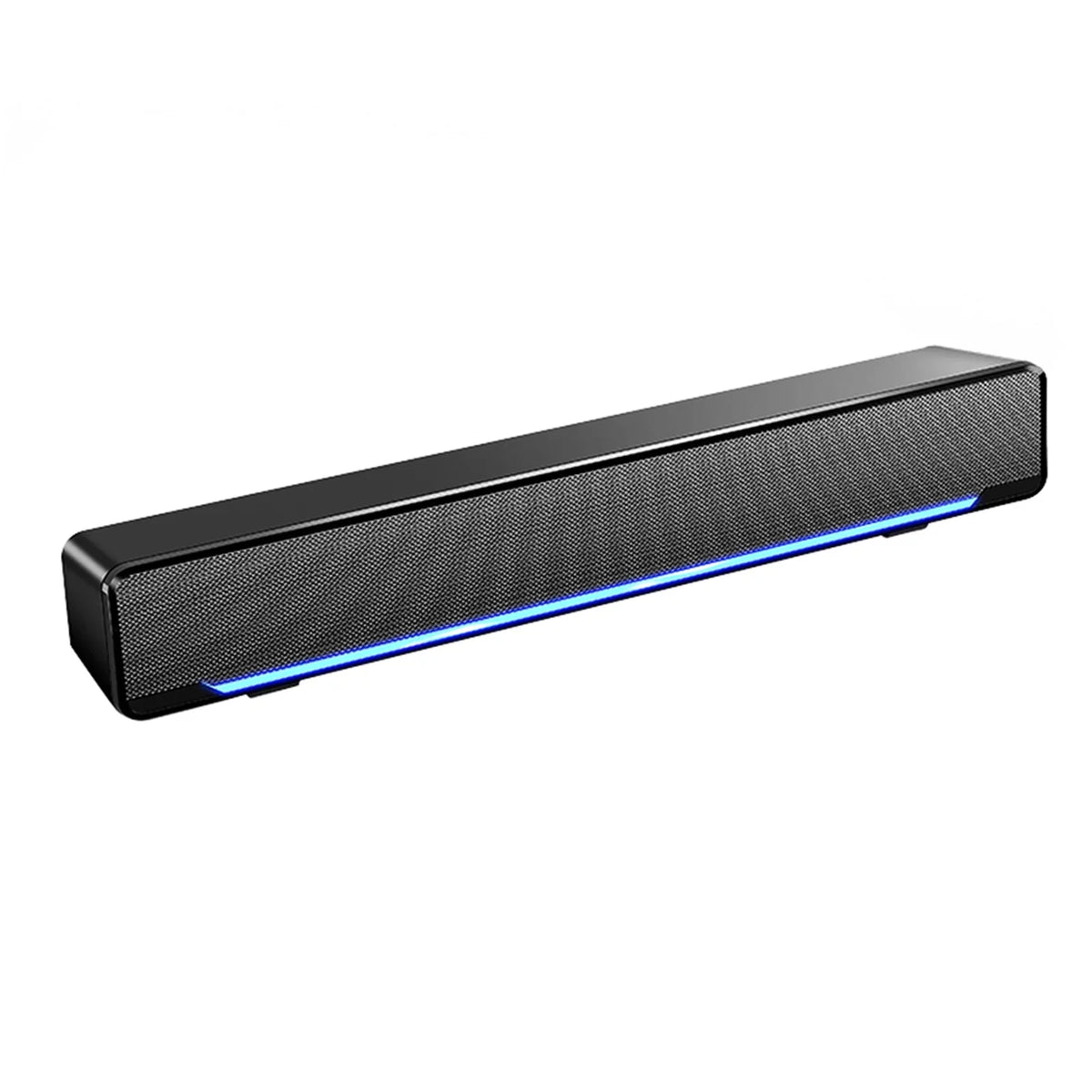 Andoer V-196 USB Wired Computer Speaker Bar Stereo Subwoofer Powerful  Player Bass Surround Sound Box 3.5mm Audio Input for PC Laptop Smartphone Tablet MP3 MP4