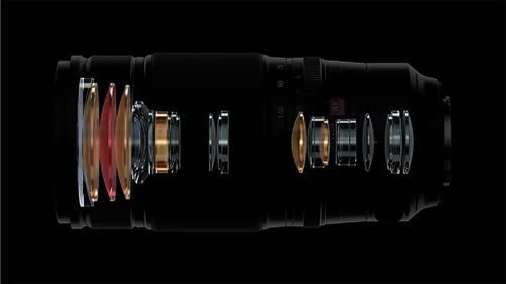 Fujifilm Fujinon XF 50-140mm F2.8 R LM OIS WR Lens Bundle with 2X SDXC Memory Card, 3 PC Filter kit, Flexible Tripod & Lens Case | Fuji 50-140mm f2.8 (USA Authorized - Fujifilm Warranty)