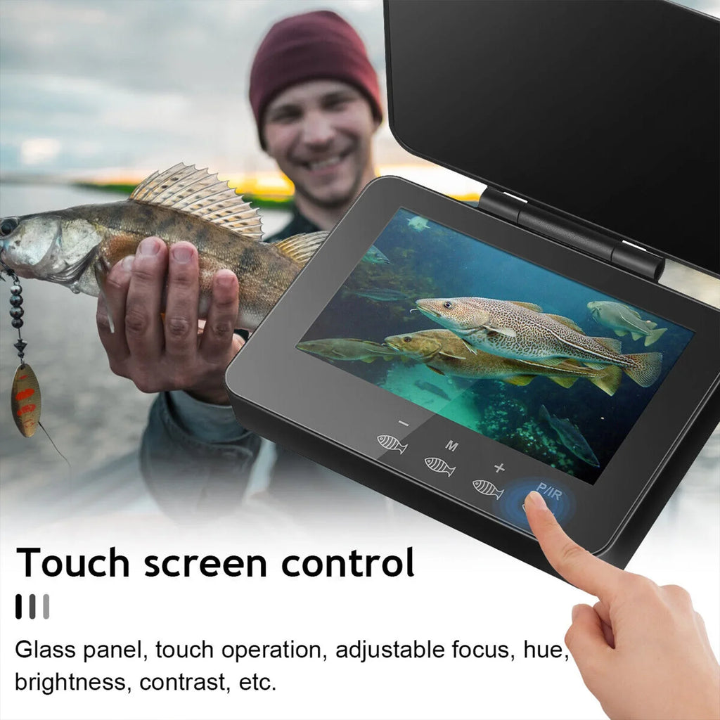 4.3 inch 1000TVL Fish Finder Ice Fishing Underwater Fishing Camera for Ice Sea River Fishing craft