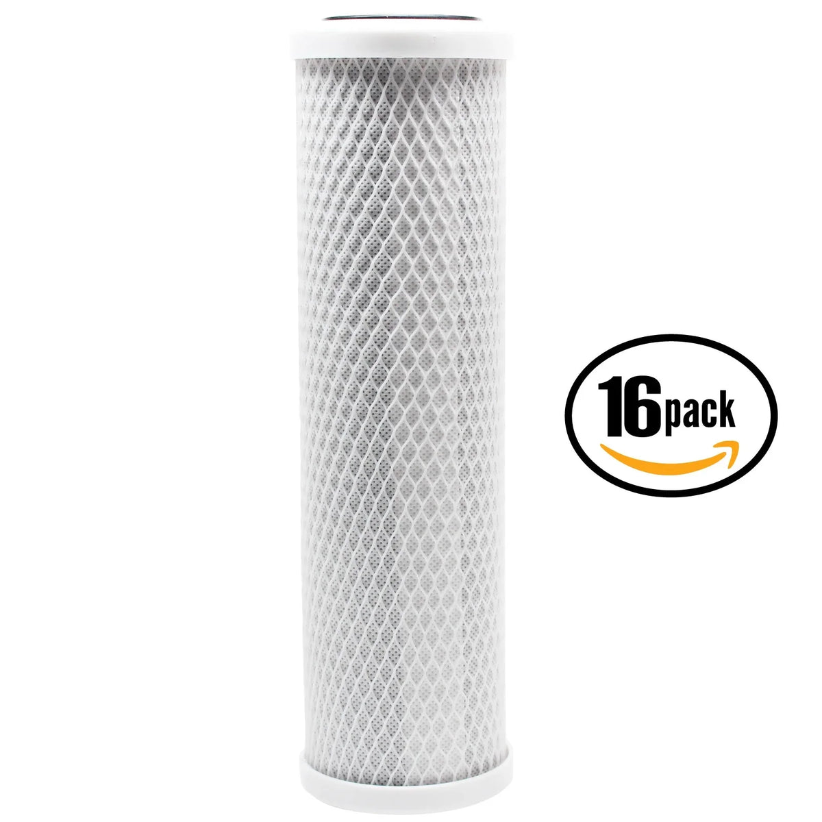 16-Pack Replacement DuPont DW120009W Activated Carbon Block Filter - Universal 10 inch Filter for DuPontTM Universal Drinking aqua Filtration System DW120009W - Denali Pure Brand