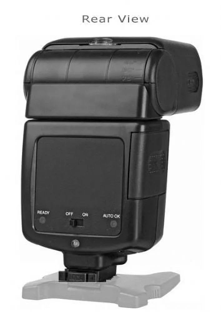 EOS 5DS/5DS R Bounce, Zoom & Swivel Head Flash + High Powered AC Rapid Charger With 4AA 2900 Mah Batteries + Nw Di