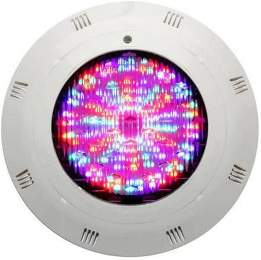 Miumaeov LED Swimming Pool Light, 12V RGB Waterproof IP68 Underwater Light Lamp with Remote Control (18W)