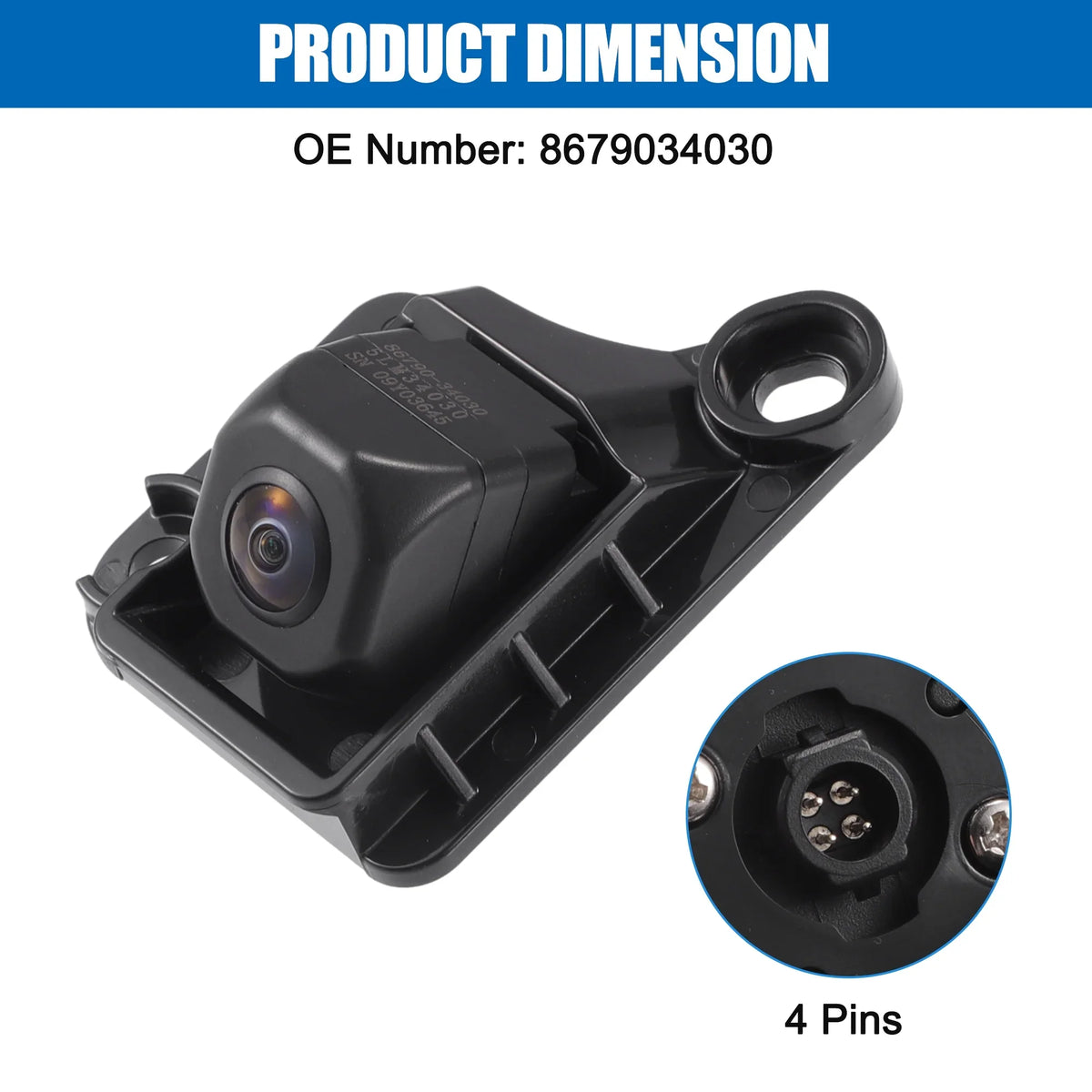 Car Rear View Back Up Camera Wide Angle Park Assist Reverse Camera for  Tundra 09-13 No.8679034030