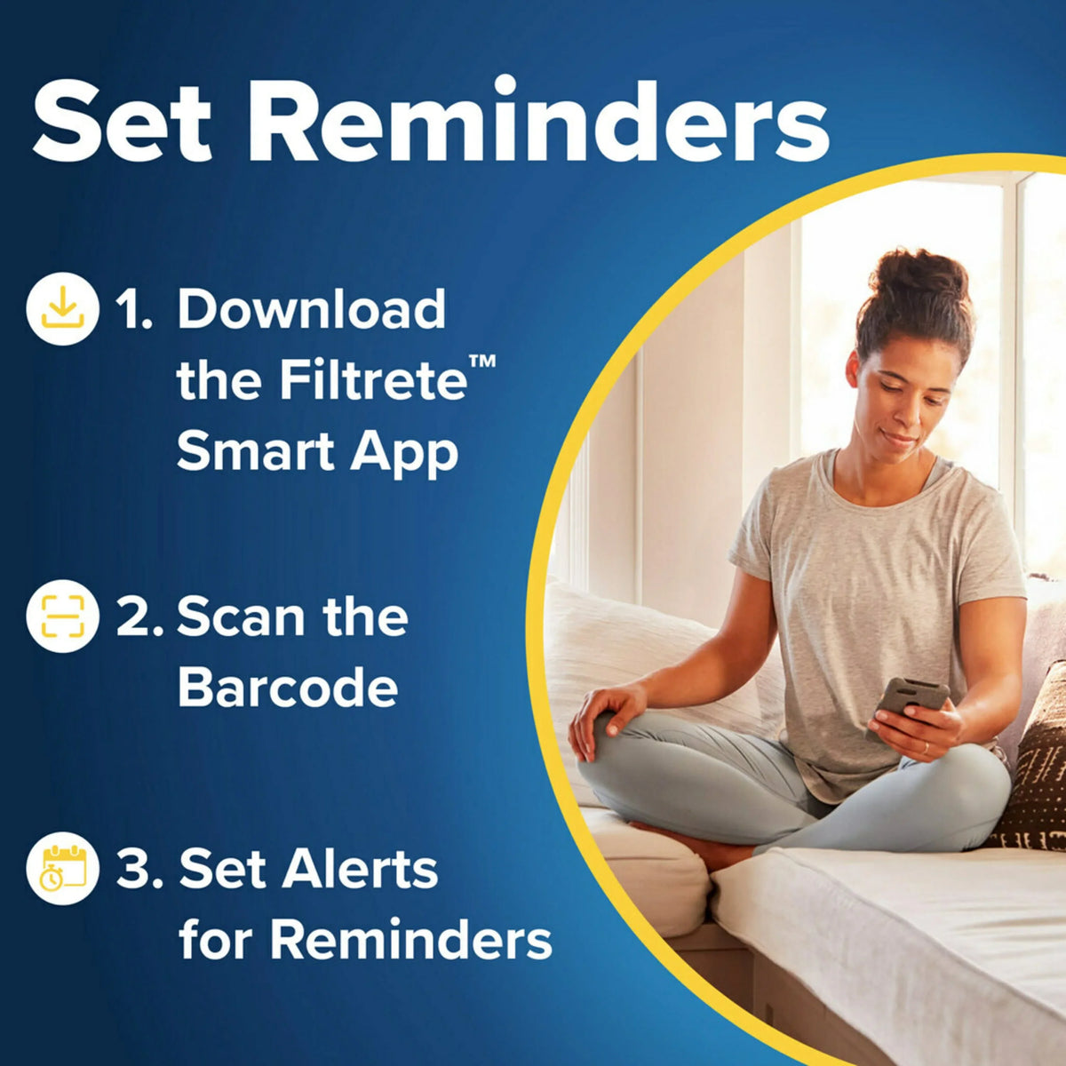 Filtrete 14x18x1 Air Filter, MPR 1500 MERV 12, Advanced Allergen Reduction, 4 Filters
