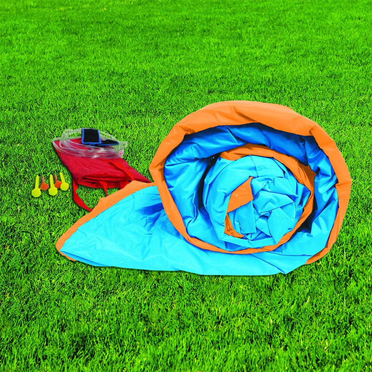 Banzai Surf Rider Kids Inflatable Outdoor Lagoon liquid Slide Splash Park